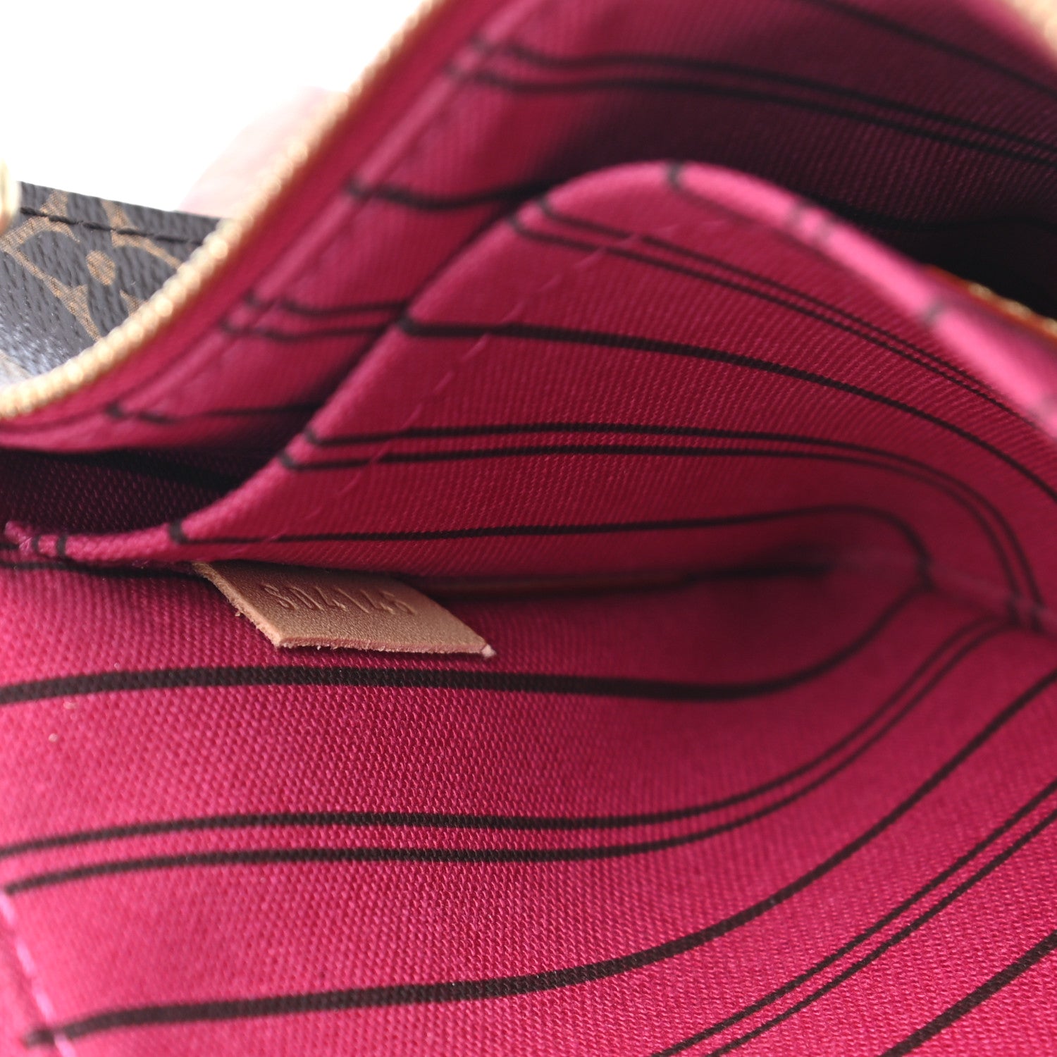Louis Vuitton Monogram Neverfull MM GM Pochette Pivoine 7 of 7