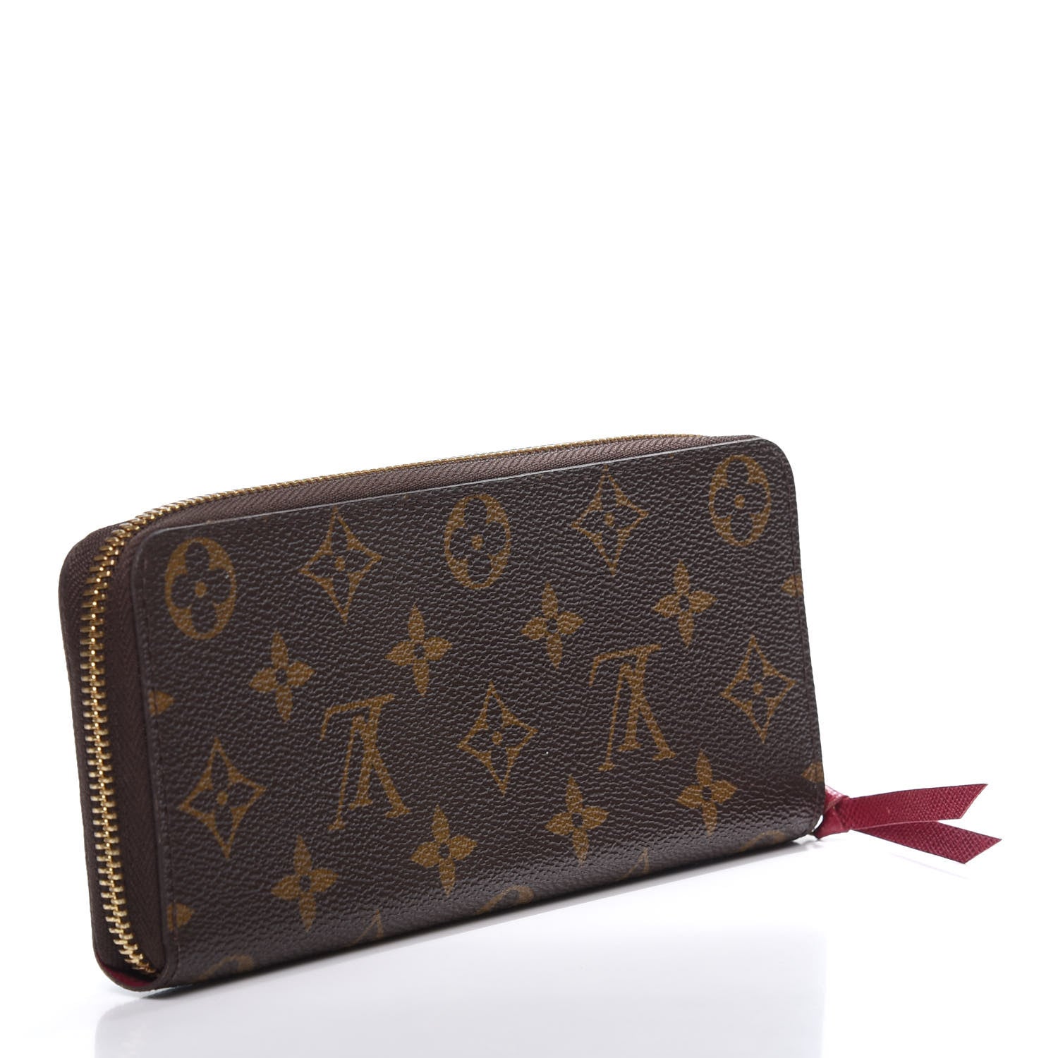Louis Vuitton Monogram Clemence Wallet Fuchsia 2 of 13