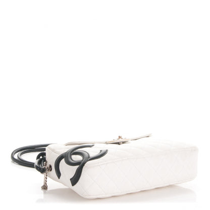 Chanel Calfskin Quilted Cambon Camera Case White 4 of 8