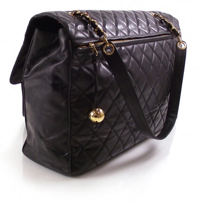 Chanel Vinyl XXL Jumbo Maxi Flap Bag 3 of 13