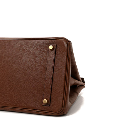 Hermes Ardennes Birkin 35 Noisette 9 of 9