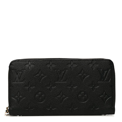 Louis Vuitton Empreinte Zippy Wallet Black 1 of 11