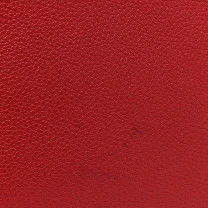 Burberry Calfskin Vintage Check Note Crossbody Bag Carmine Red 14 of 17