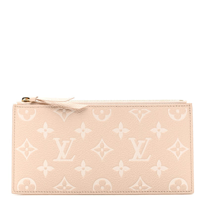 Louis Vuitton Empreinte Spring in the City Felicie Chain Wallet Zippered Insert Beige 1 of 6