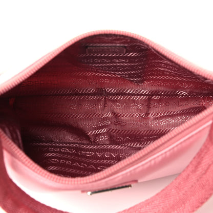 Prada Tessuto Nylon Saffiano Mini Re-Edition 2000 Bag Rosa 4 of 4