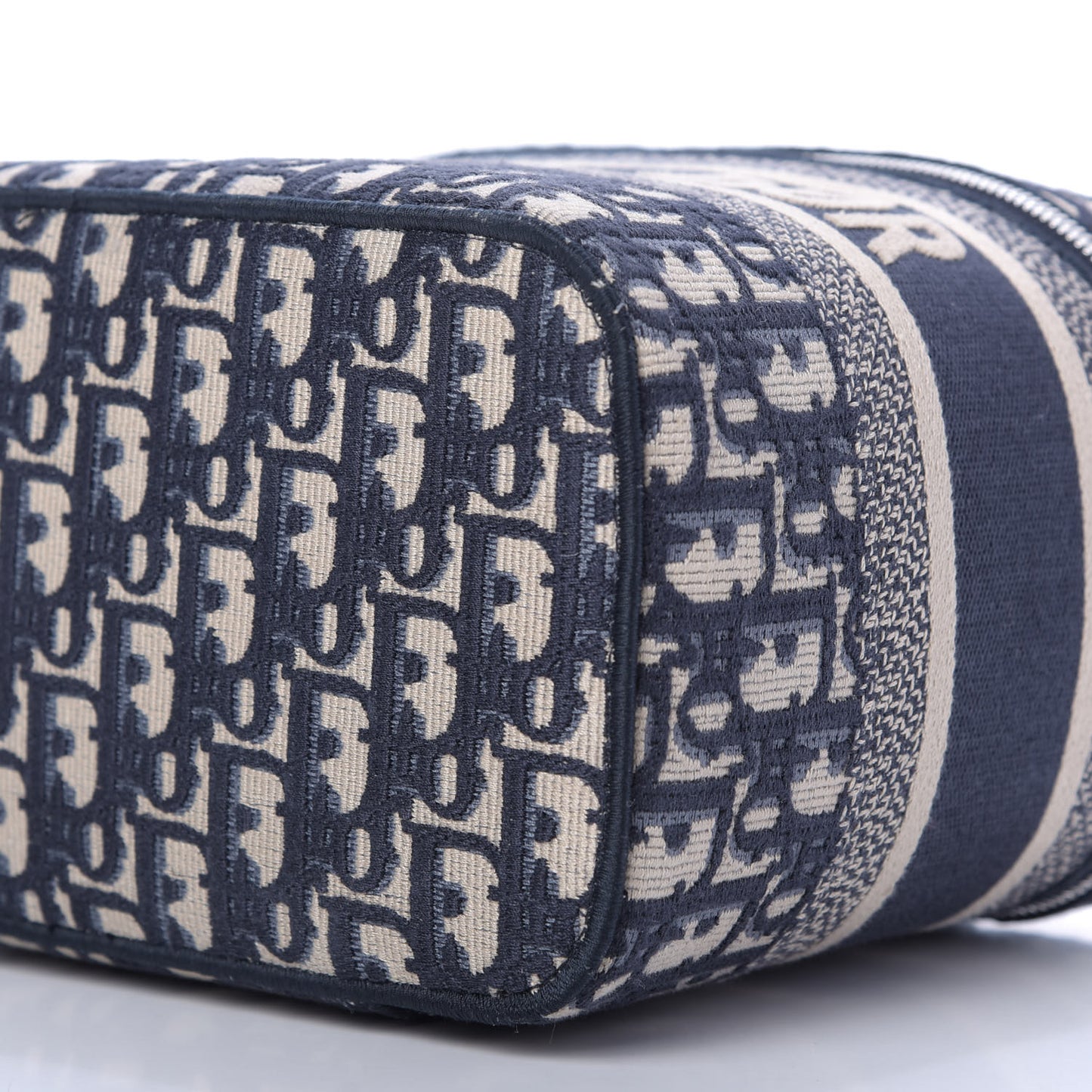 Oblique Diortravel Vanity Case Blue