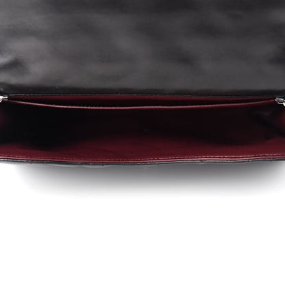 Chanel Lambskin Quilted Clutch With Chain Flap Black 5 of 11