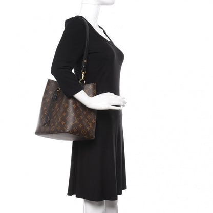 Louis Vuitton Monogram Neonoe MM Black 2 of 9