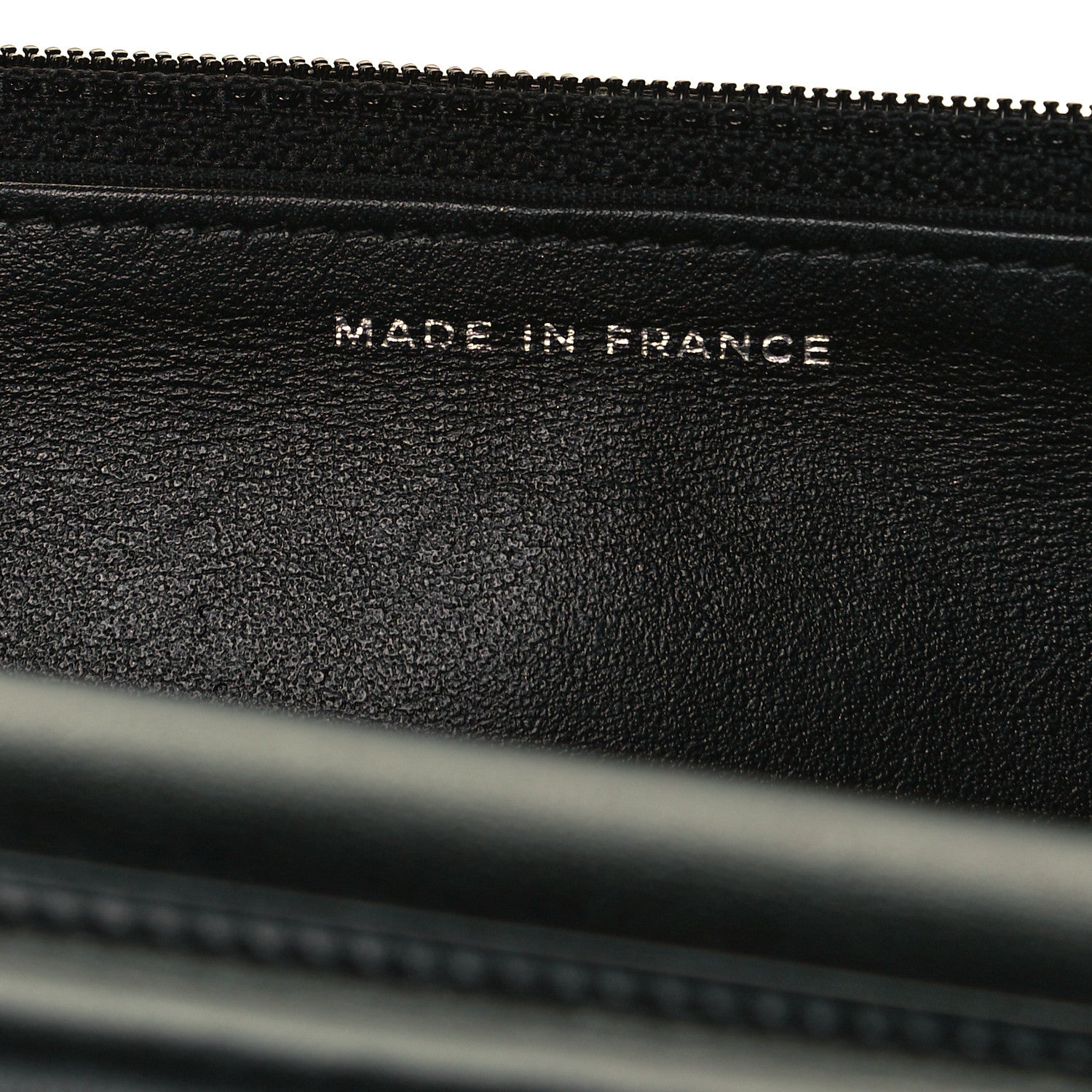 Chanel Calfskin Crystal Studded Quilted Boy Wallet On Chain WOC Black 7 of 8