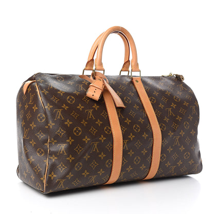 Louis Vuitton Monogram Keepall 45 3 of 12