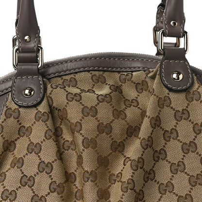 Gucci Monogram Medium Sukey Boston Bag Purple 8 of 17