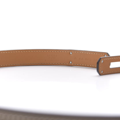 Hermes Epsom Kelly Belt Etoupe 3 of 6