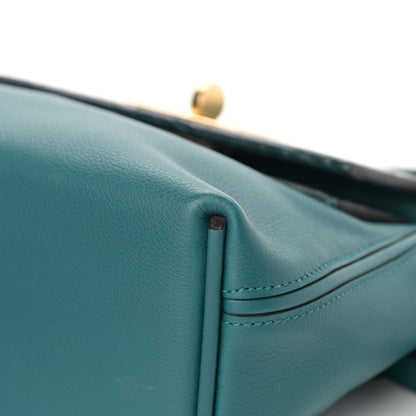 Hermes Evercolor Matte Alligator Touch 24/24 21 Vert Cypress 9 of 14