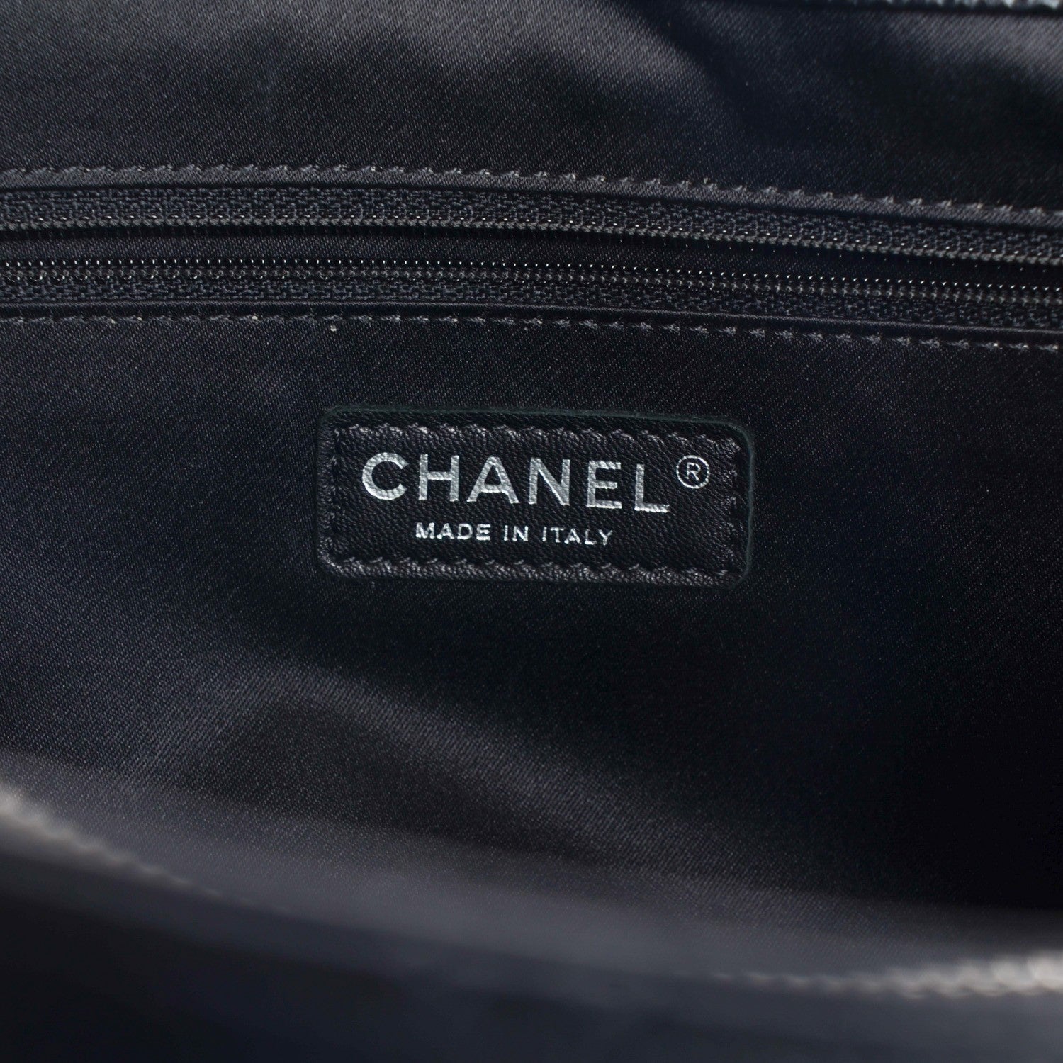 Chanel Caviar Quilted XL Grand Shopping Tote GST Black 7 of 8