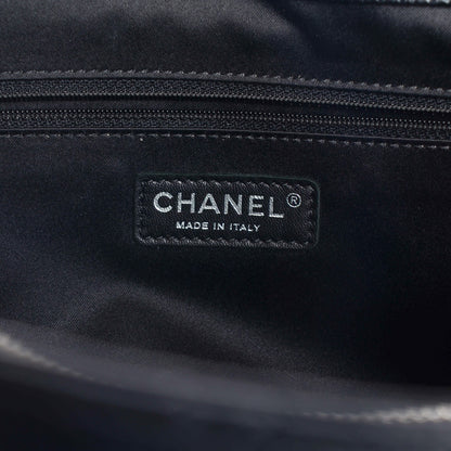 Chanel Caviar Quilted XL Grand Shopping Tote GST Black 7 of 8