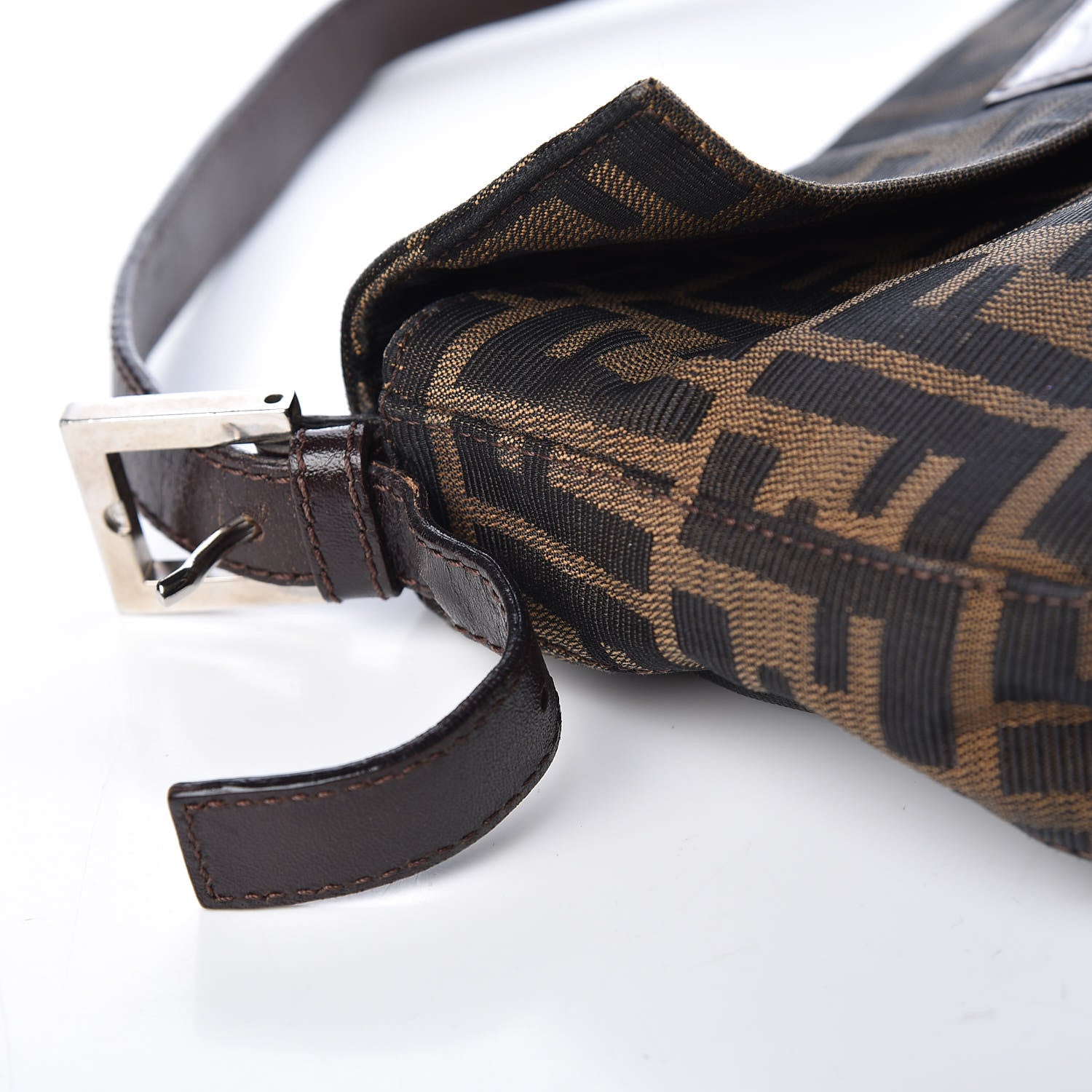 Fendi Zucca Baguette Tobacco 9 of 12