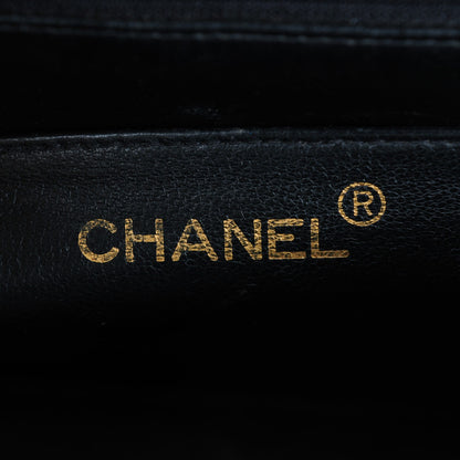 Chanel Lambskin Quilted Medium Single Flap Dark Brown 7 of 10
