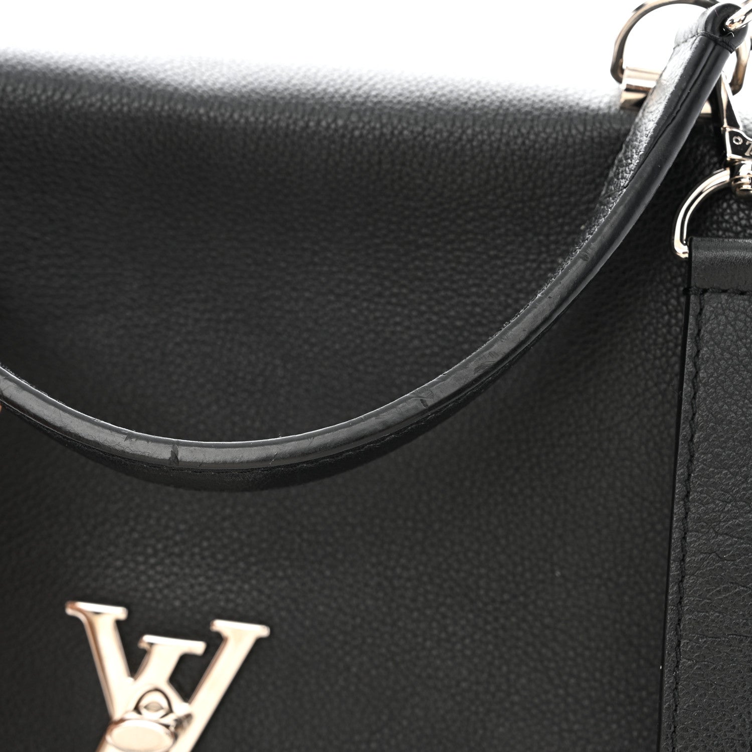 Louis Vuitton Soft Calfskin Lock Me II Black 10 of 10