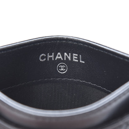 Chanel Aged Calfskin Quilted Reissue Card Holder So Black 6 of 8