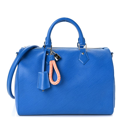 Louis Vuitton Epi Speedy Soft 30 Ocean Blue 1 of 9