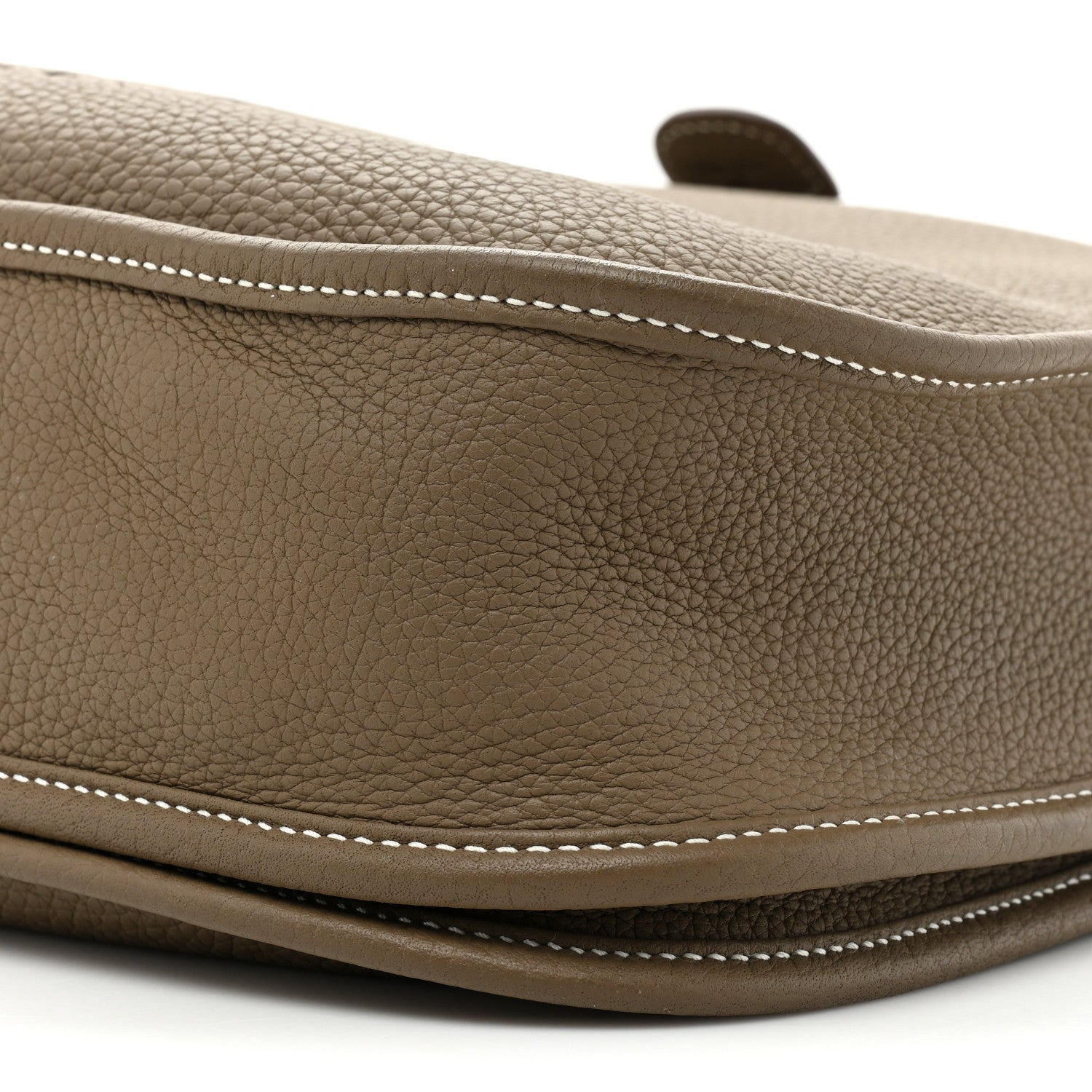 Hermes Taurillon Clemence Evelyne III PM Etoupe 7 of 17