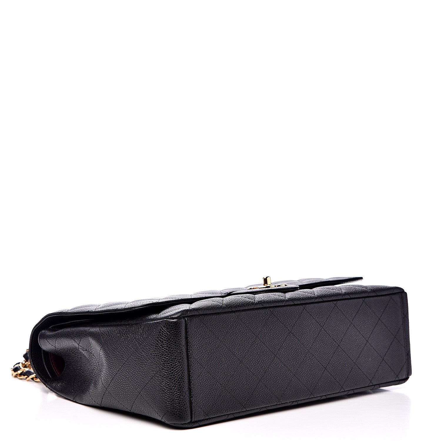 Chanel Caviar Quilted Maxi Double Flap Black 3 of 10