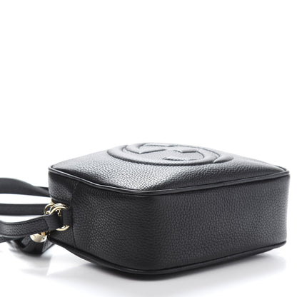 Gucci Pebbled Calfskin Small Soho Disco Bag Black 8 of 10