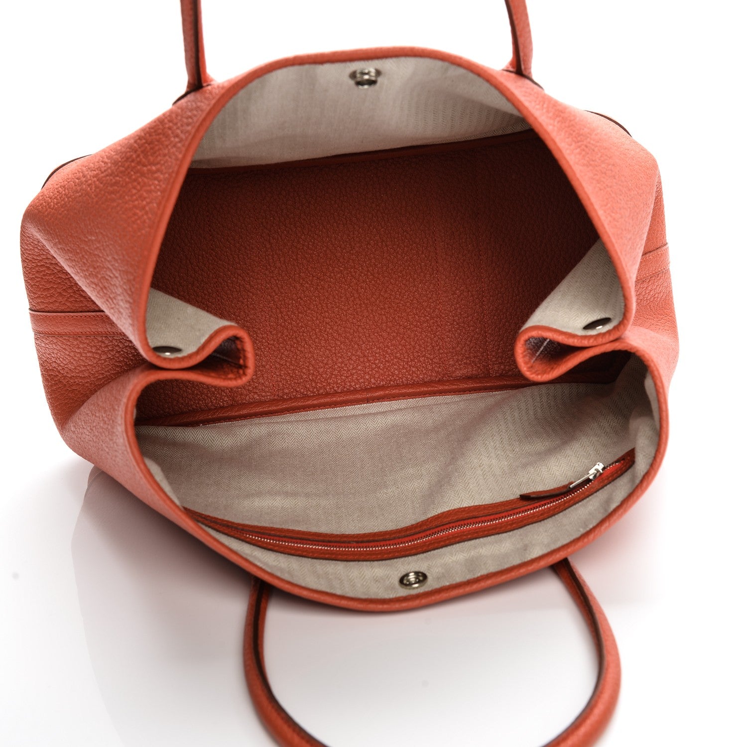 Hermes Vache Country Garden Party 36 MM Capucine 6 of 7