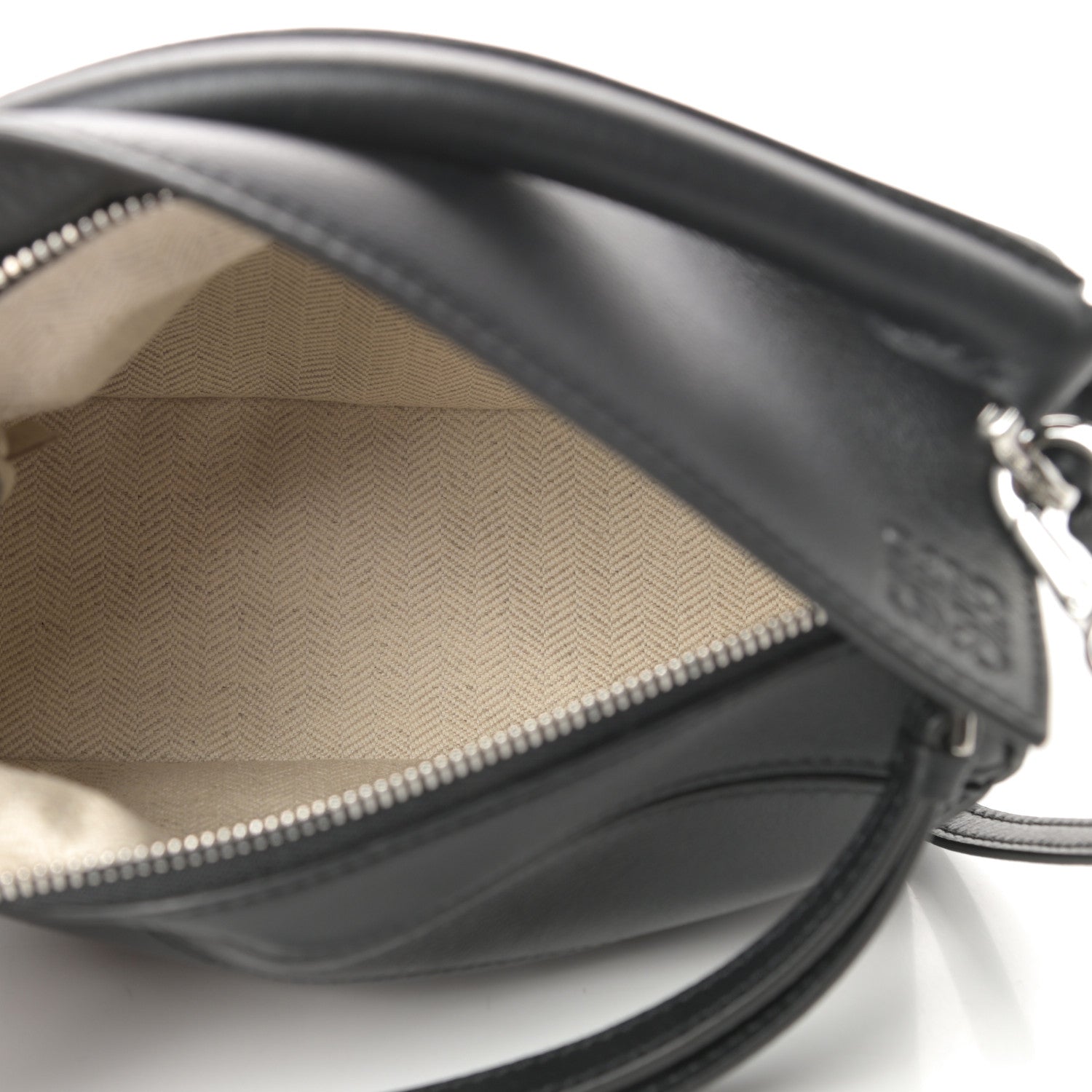 Loewe Calfskin Mini Puzzle Bag Black 5 of 11
