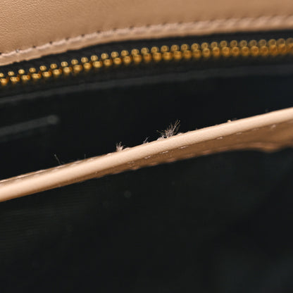 Saint Laurent Suede Toy Loulou Shoulder Bag Taupe 8 of 11