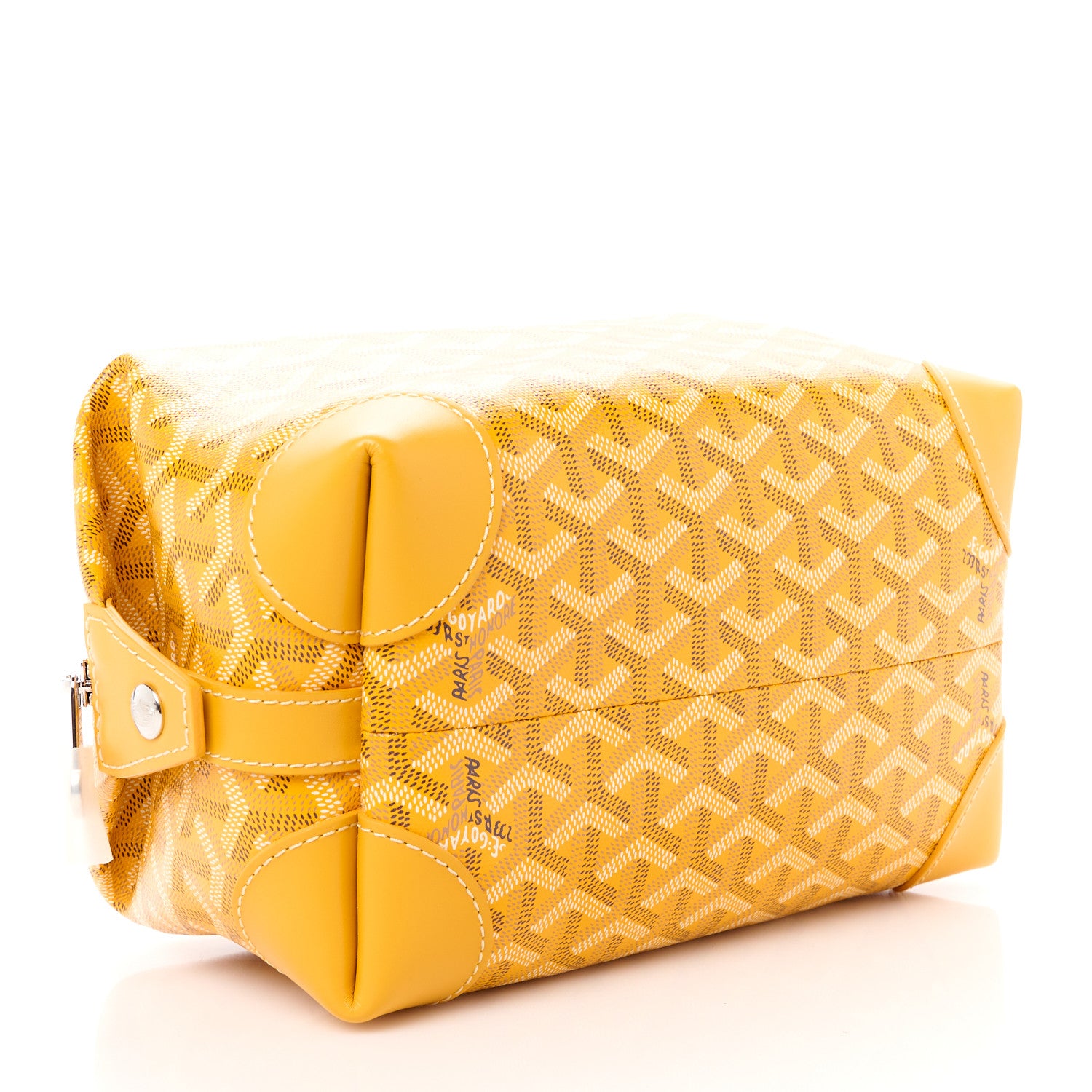 Goyard Goyardine Boeing 25 Trousse de Toilette Yellow 4 of 10