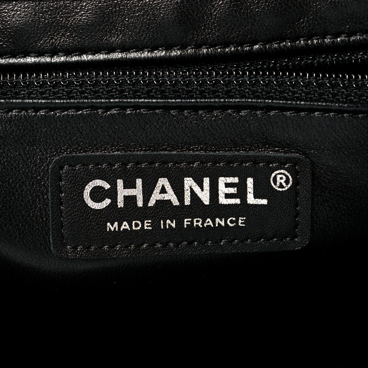 Lambskin Shearling Coco Neige Backpack Black