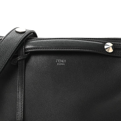 Fendi Vitello Dolce Medium By The Way Boston Bag Black 8 of 10