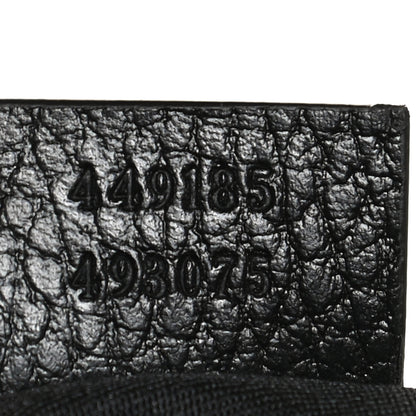 Gucci Nylon Monogram Medium Flat Messenger Bag Black 7 of 11