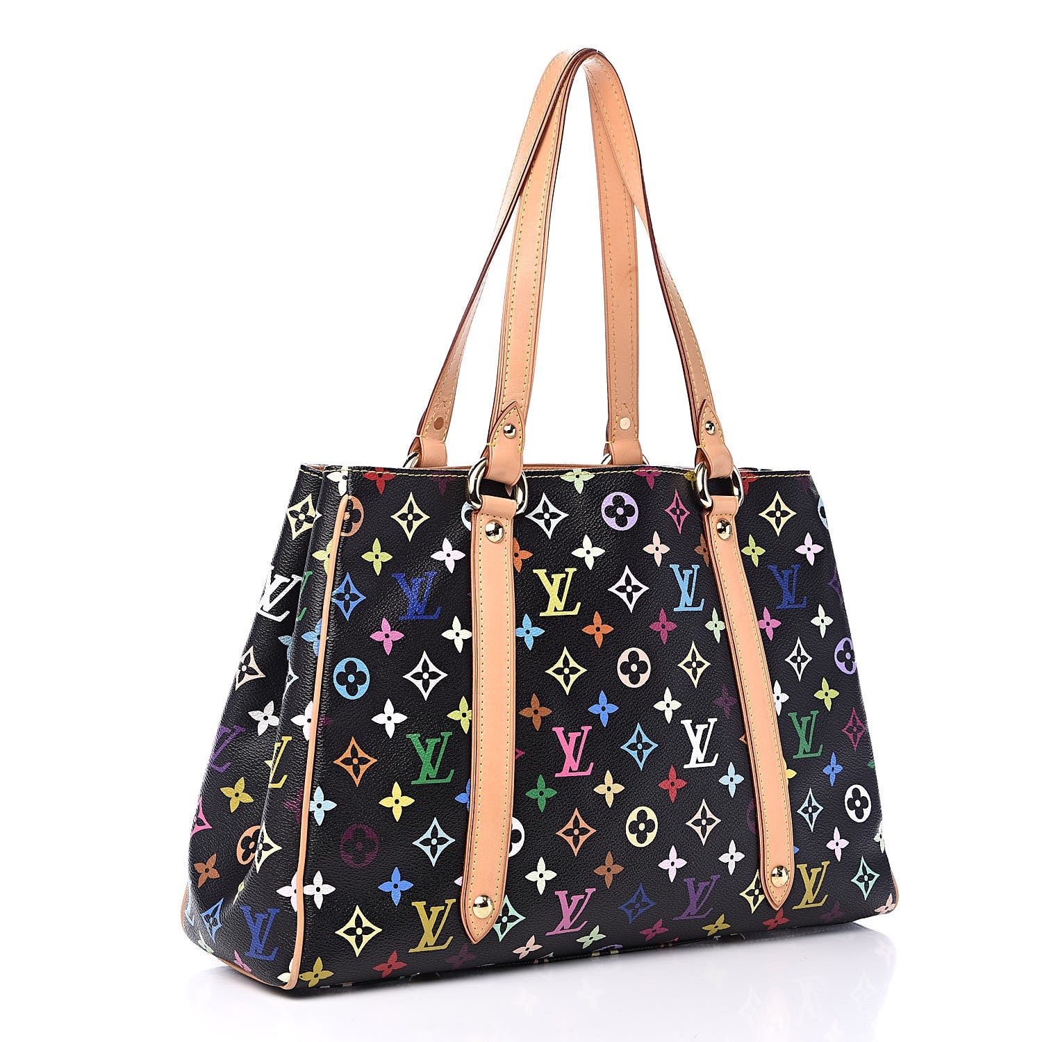 Louis Vuitton Monogram Multicolor Aurelia MM Black 3 of 11