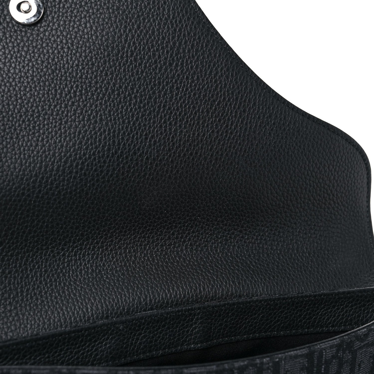 Christian Dior Oblique Saddle Messenger Pouch Blue Black 11 of 11