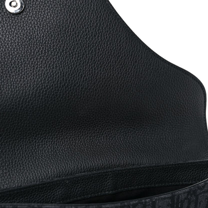 Christian Dior Oblique Saddle Messenger Pouch Blue Black 11 of 11