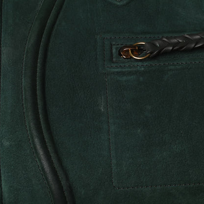 Celine Nubuck Medium Phantom Luggage Bottle Green 7 of 15