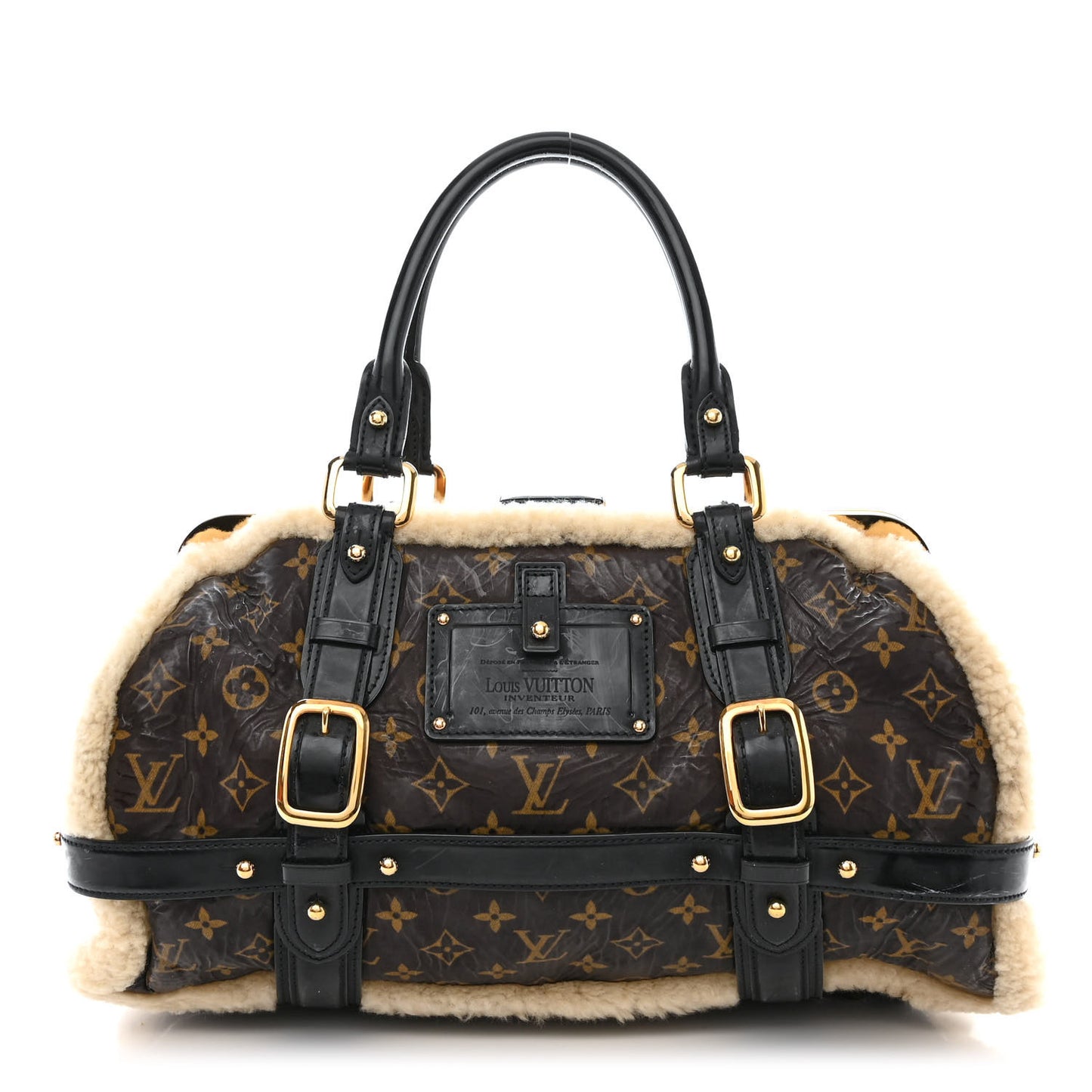 Monogram Shearling Storm Bag