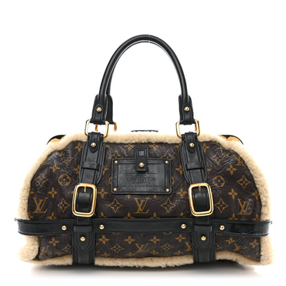 Louis Vuitton Monogram Shearling Storm Bag 1 of 11