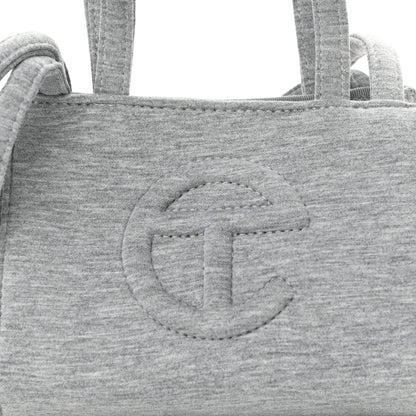 Telfar X UGG Fleece Small Shopping Bag Heather Grey 8 of 10