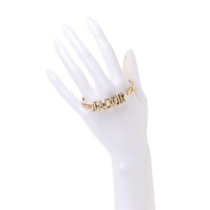 Christian Dior Metal J'Adior Bracelet Cuff Gold 1 of 6