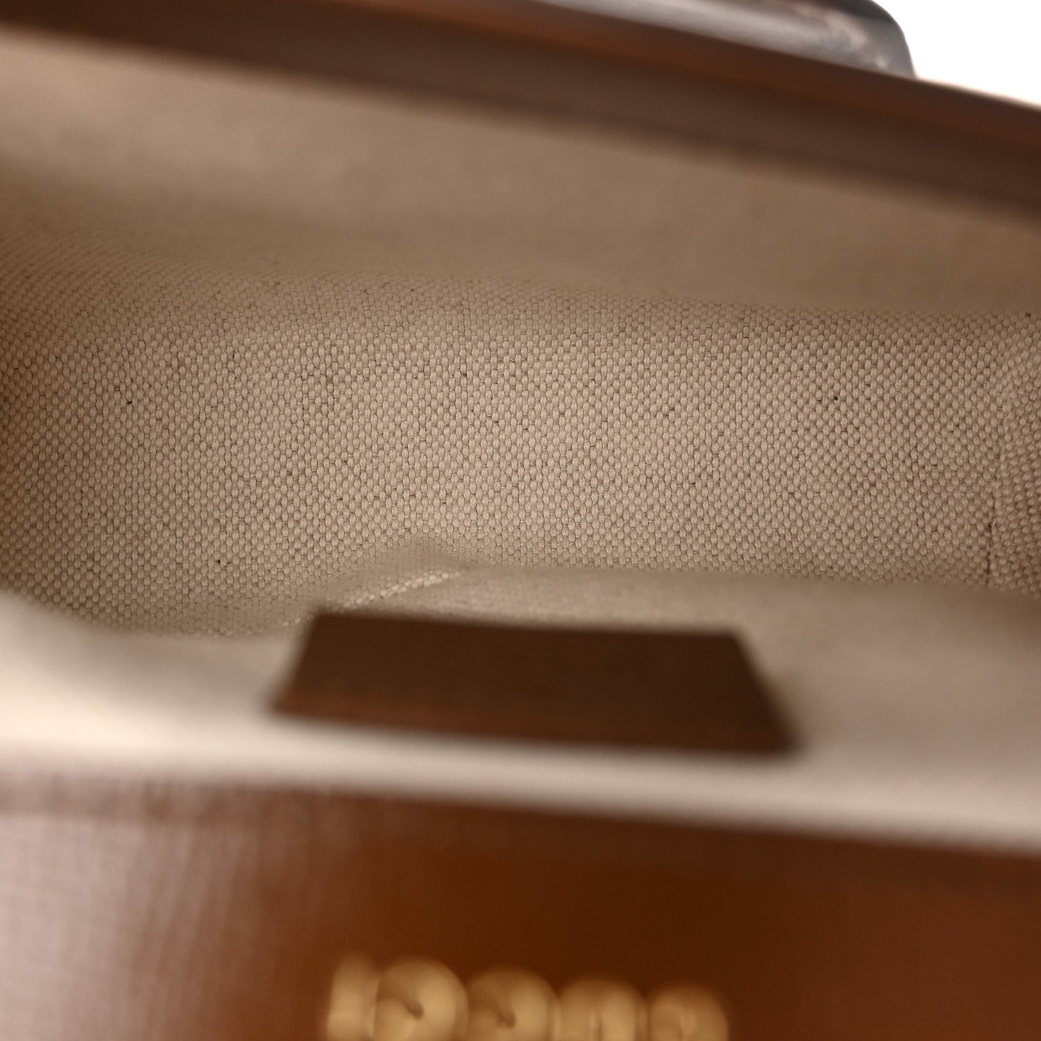 Gucci GG Supreme Monogram Azalea Calfskin Web Mini Horsebit 1955 Shoulder Bag Beige Ebony Brown Sugar 5 of 10