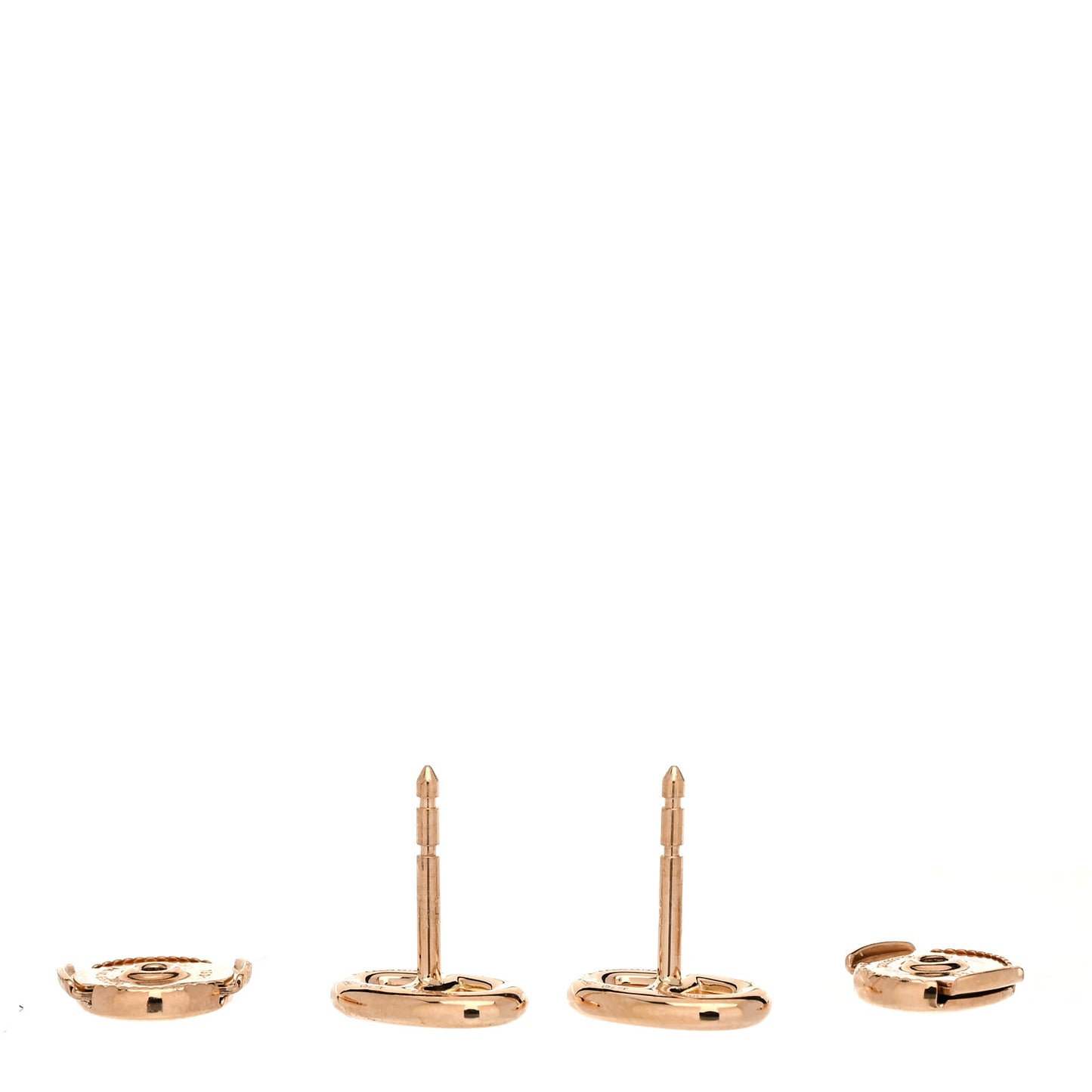 18K Rose Gold TPM Farandole Stud Earrings