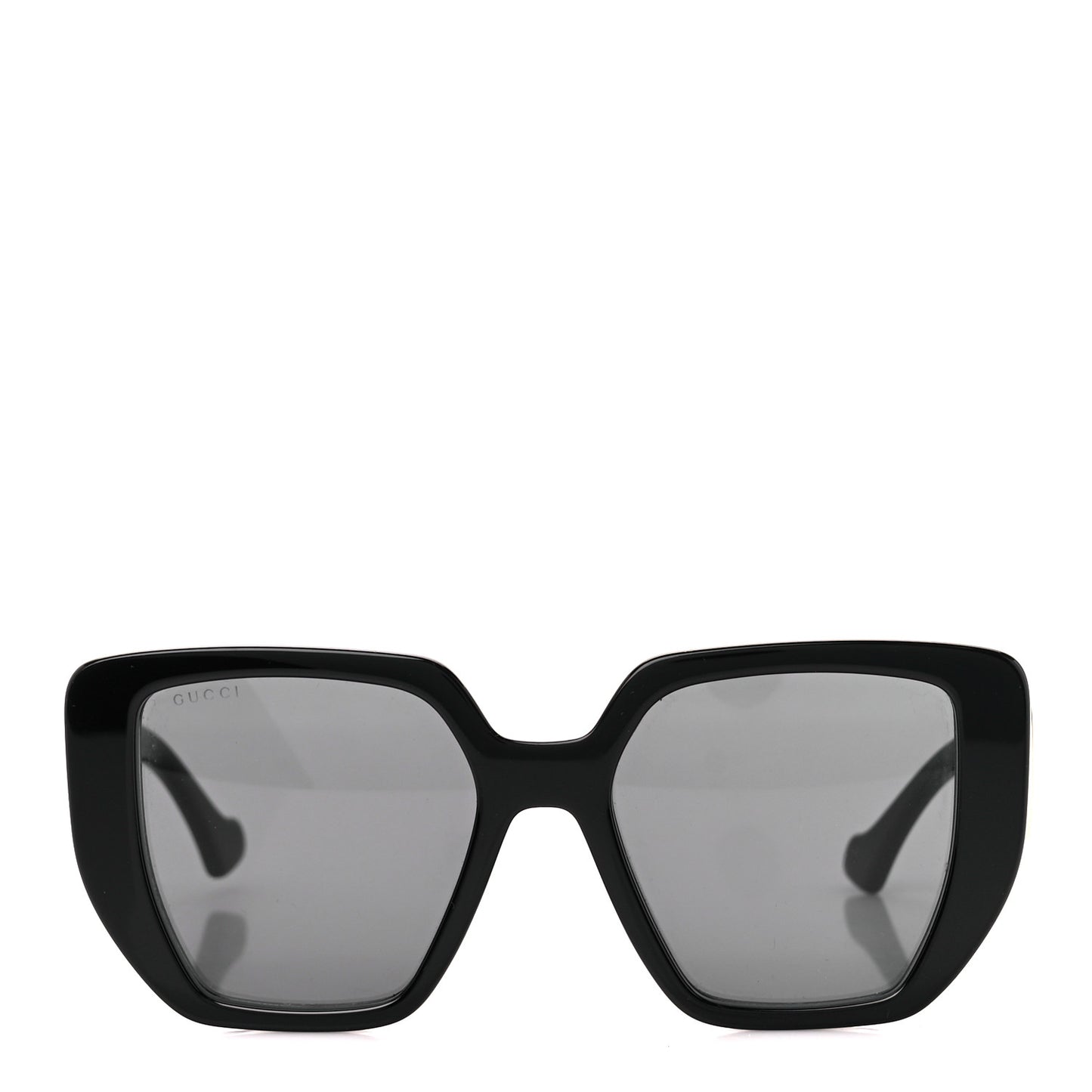 Acetate Square Frame Sunglasses GG0956S Black