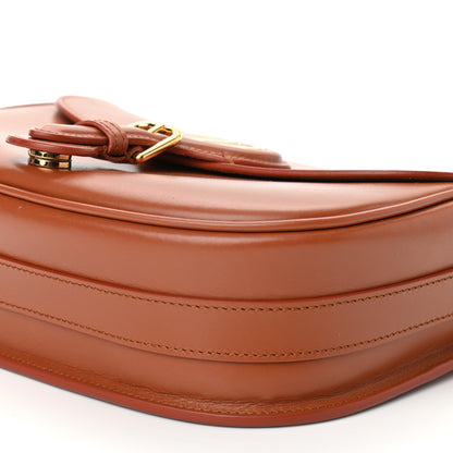 Christian Dior Box Calfskin Medium Bobby Flap Dark Tan 9 of 10