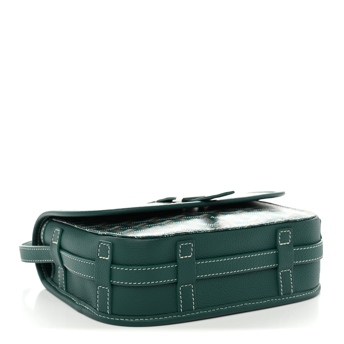 Goyardine Belvedere II PM Messenger Bag Green