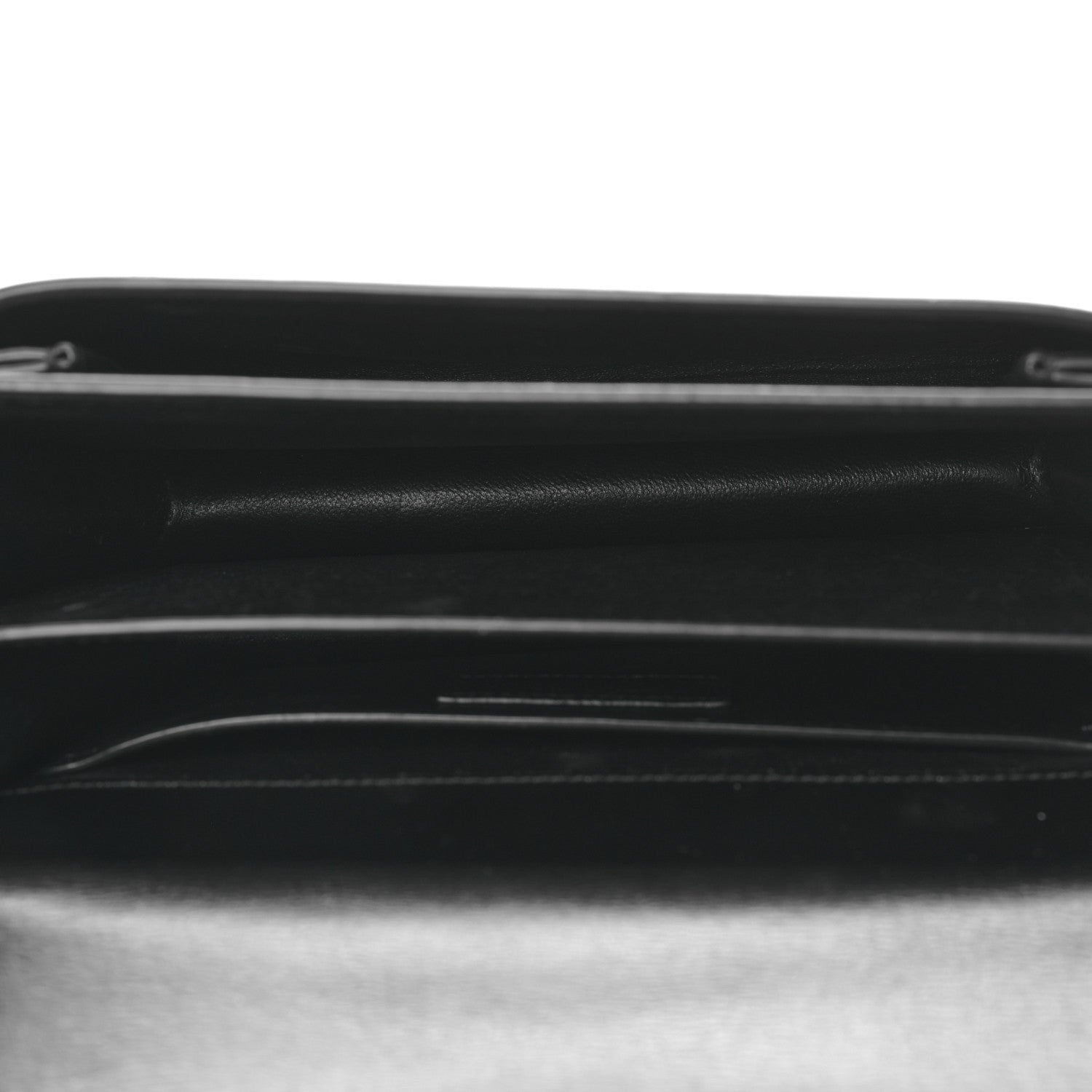 Saint Laurent Calfskin Medium Monogram Monochrome Sunset Black 5 of 8