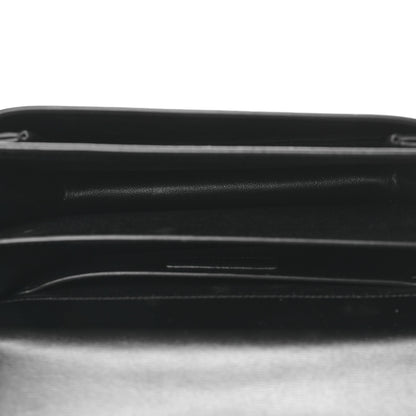 Saint Laurent Calfskin Medium Monogram Monochrome Sunset Black 5 of 8