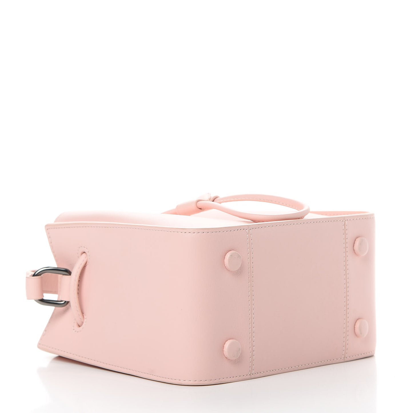 3.1 Smooth Calfskin Mini Soleil Bucket Bag Light Pink